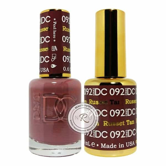 White Smoke Daisy Soak Off Gel - Russet Tan - DC092