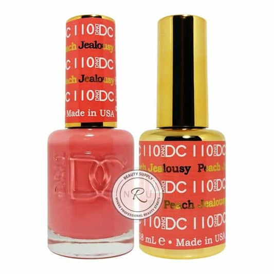 White Smoke Daisy Soak Off Gel - Peach Jealousy - DC110