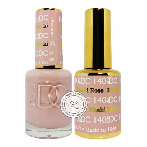 White Smoke Daisy Soak Off Gel - Khaki Rose - DC140