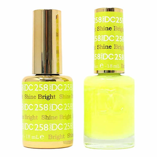 White Smoke Daisy Soak Off Gel - Shine Bright DC258