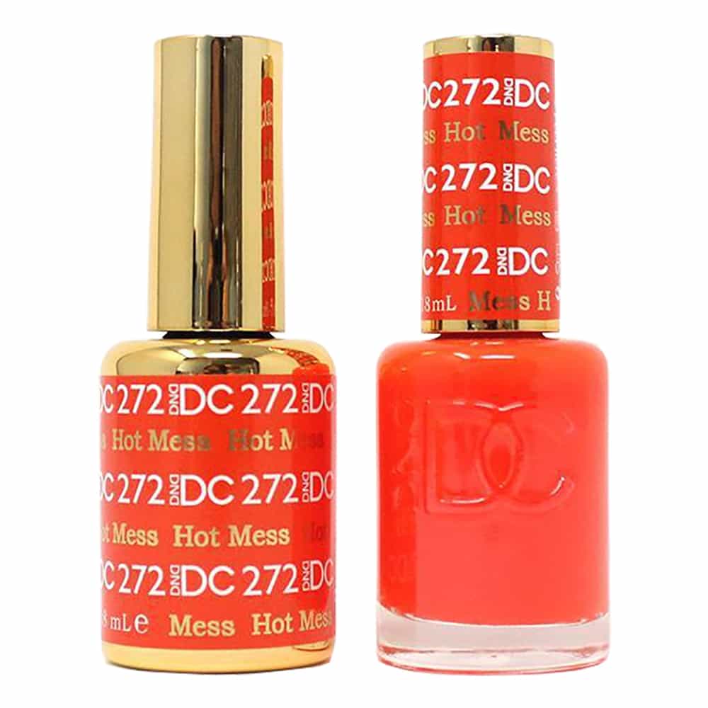 White Smoke Daisy Soak Off Gel - Hot Mess DC272