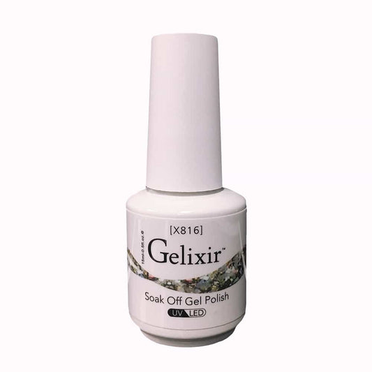 White Smoke Gelixir Soak Off Gel Polish UV/LED 0.5 fl oz / 15ml - X816