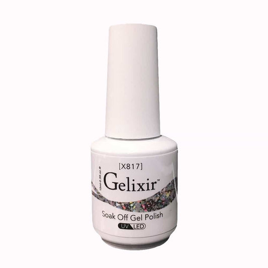White Smoke Gelixir Soak Off Gel Polish UV/LED 0.5 fl oz / 15ml - X817