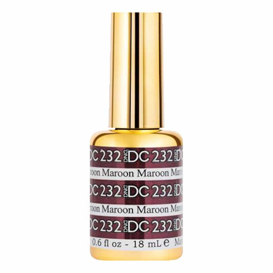 White Smoke DC Mermaid Gel 0.5 oz Maroon DC232