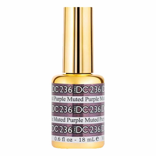 White Smoke DC Mermaid Gel 0.5 oz Muted Purple DC236