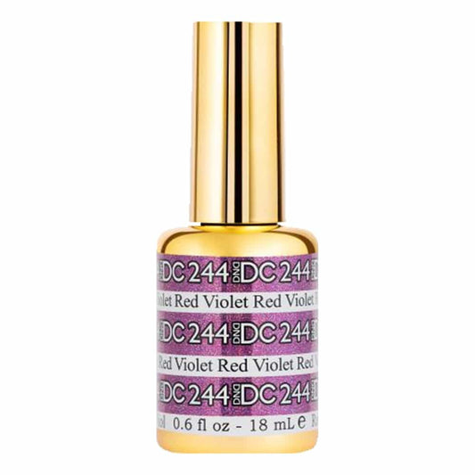 White Smoke DC Mermaid Gel 0.5 oz Red Violet DC244