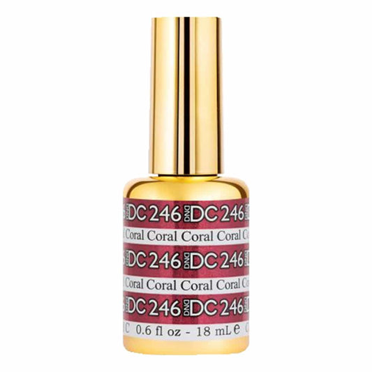 White Smoke DC Mermaid Gel 0.5 oz Coral DC246