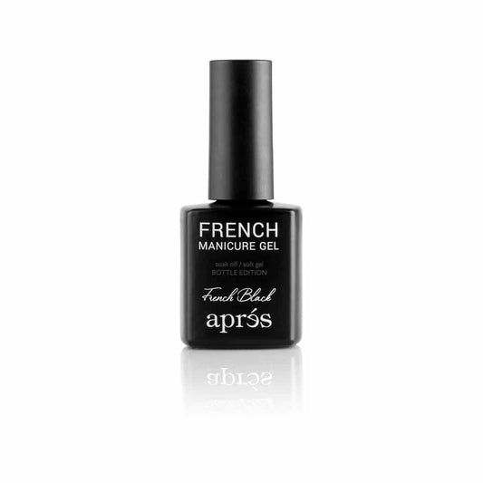 White Smoke Apres French Manicure Gel Ombre - French Black APFMBK 97474