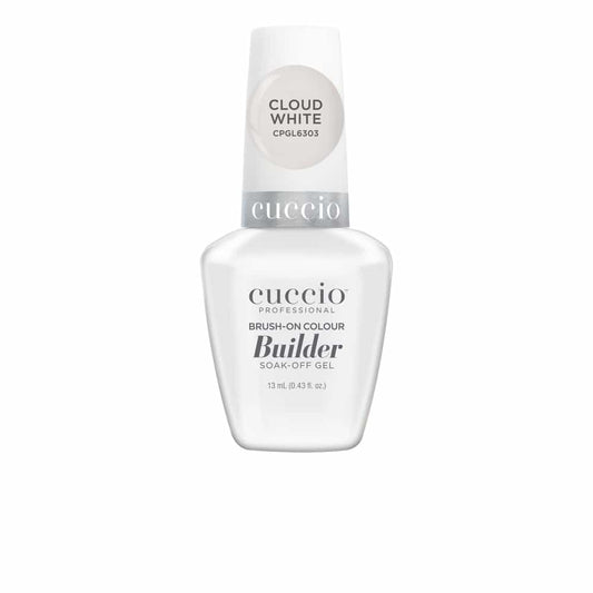 White Smoke Cuccio LED/UV Brush-On Builder 0.43 oz -Cloud White CPGL6303