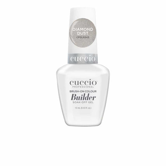 White Smoke Cuccio LED/UV Brush-On Builder 0.43 oz Diamond Dust CPGL6343