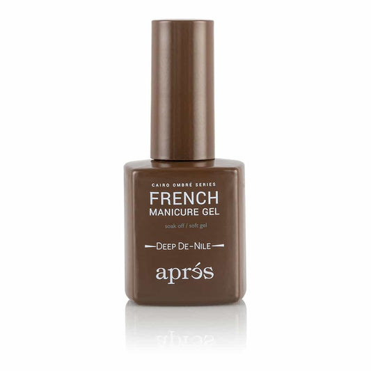 White Smoke Apres French Manicure Gel Ombre - Deep De-Nile AB-102