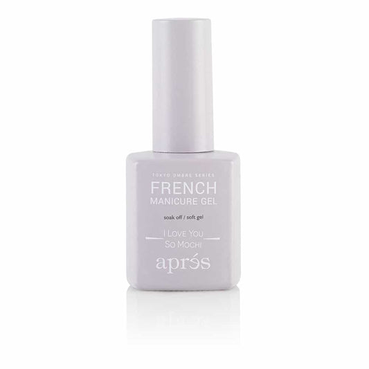 Gray Apres French Manicure Gel Ombre - I Love You So Much AB-120