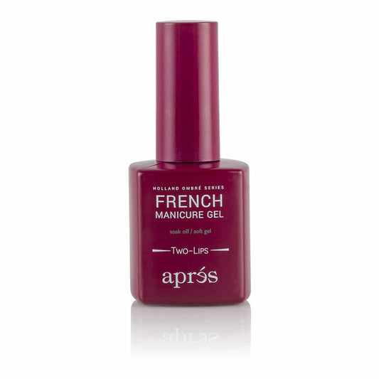 White Smoke Apres French Manicure Gel Ombre - Two-Lips AB-137