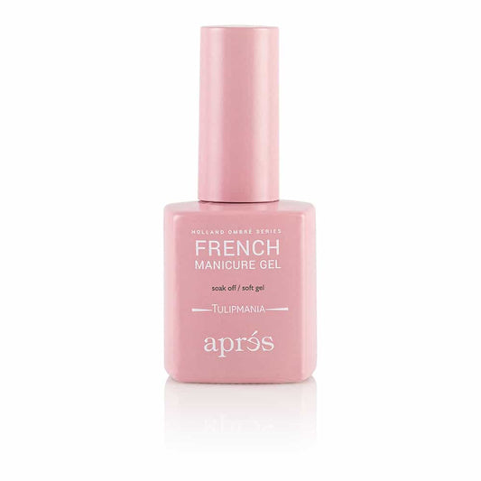 White Smoke Apres French Manicure Gel Ombre - Tulipmania AB-140