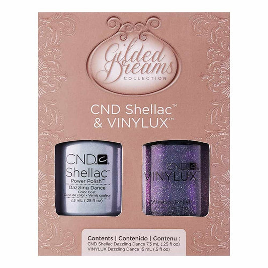 Rosy Brown CND Shellac & Vinylux Duo Dazzling Dance 90707