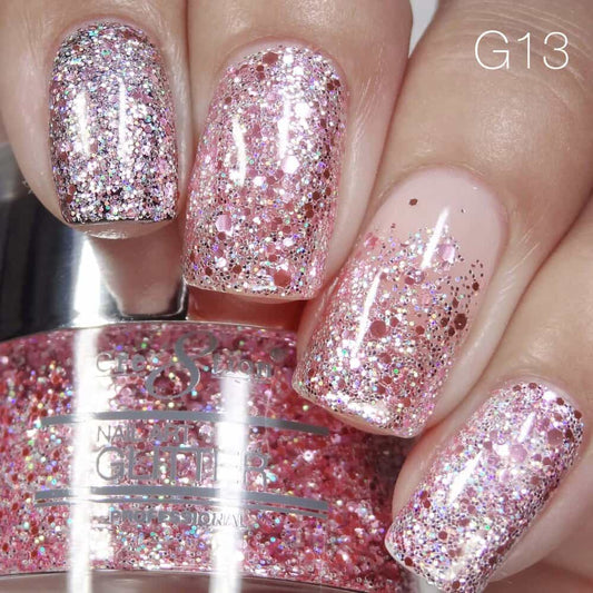Rosy Brown Cre8tion Nail Art Glitter 1 fl oz/30g Glitter 13