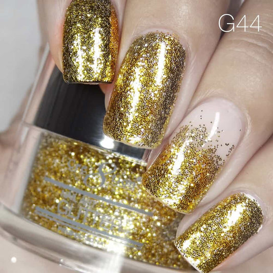 Gray Cre8tion Nail Art Glitter 1 fl oz/30g Glitter 44