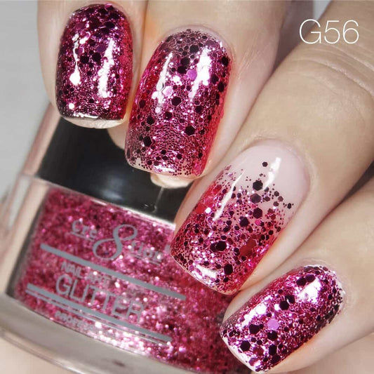 Tan Cre8tion Nail Art Glitter 1 fl oz/30g Glitter 56