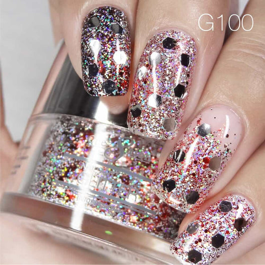 Tan Cre8tion Nail Art Glitter 1 fl oz/30g Glitter 100