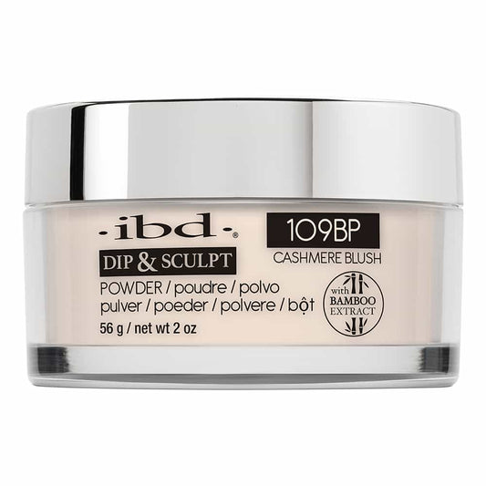 Light Gray IBD Dip&Sculpt Powder 2 oz/56 g Cashmere Blush 109BP