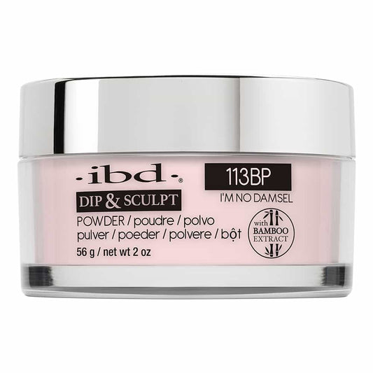 Light Gray IBD Dip&Sculpt Powder 2 oz/56 g I'm No Damsel 113BP 25911