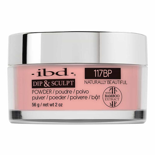Light Gray IBD Dip&Sculpt Powder 2 oz Naturally Beautiful 117BP 25915