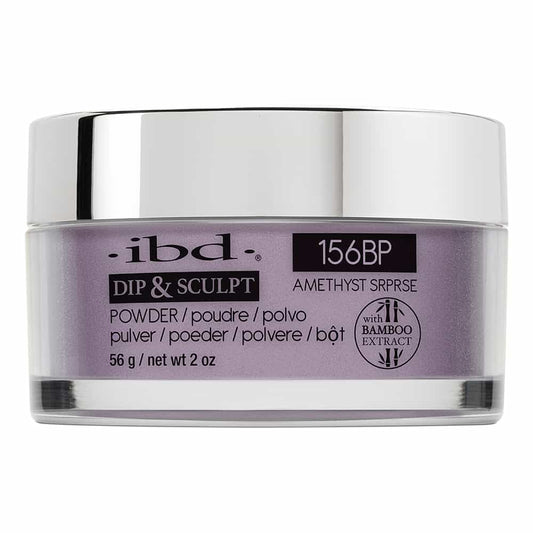 Light Gray IBD Dip&Sculpt Powder 2 oz/56 g Amethyst Surprise 156BP