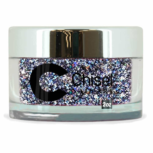 Light Gray Chisel Dip Powder Glitter 2 fl oz - GL29