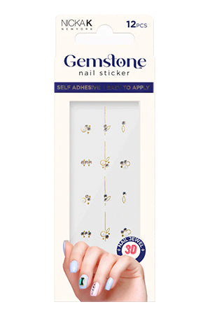 Lavender NK Gemstone Nail Sticker 03-pc