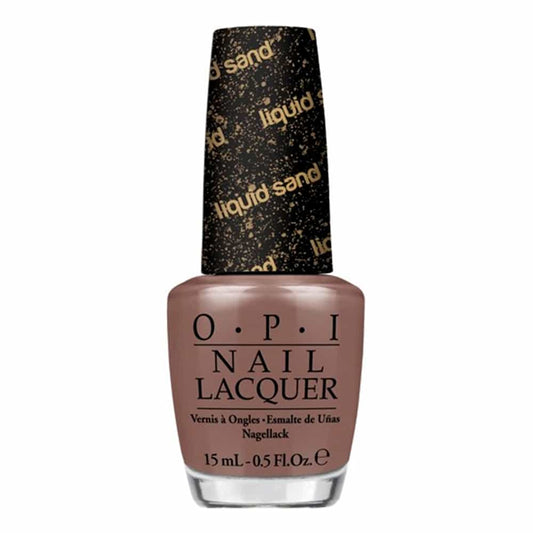 White Smoke OPI Liquid Sand It's All San Andreass Fault 0.5 oz. NL F65
