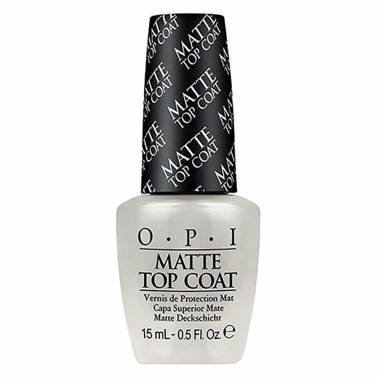 White Smoke OPI Matte Top Coat .5 oz. - 15 ml NT T35
