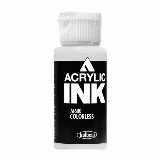 Black Holbein Acrylic Ink Colorless AI600A