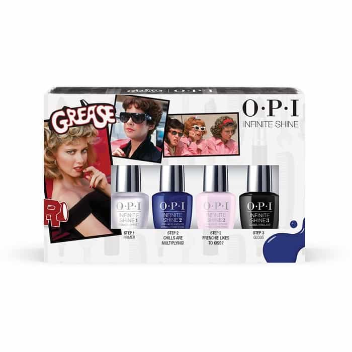 White Smoke OPI Infinite Shine Grease Collection Mini 4-Pack IS DG3