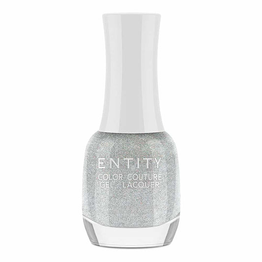 White Smoke Entity Color Couture Lacquer 0.5 oz - Holo-Glam It Up 1293