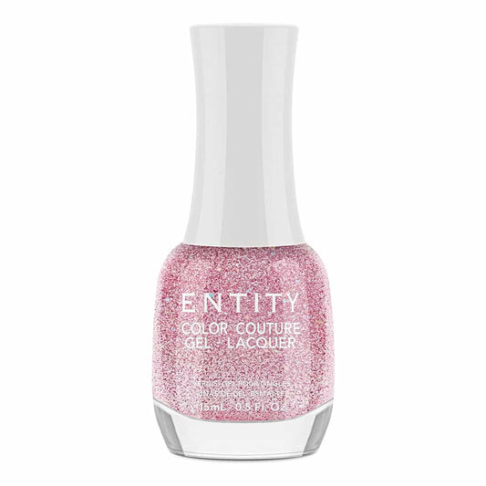 White Smoke Entity Color Couture Lacquer 0.5 oz - Glitzerazzi 1524