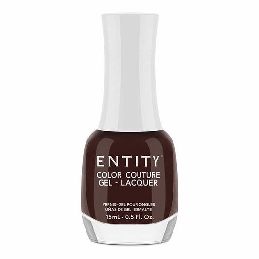 White Smoke Entity Color Couture Lacquer 0.5 oz - Leather And Lace 1548