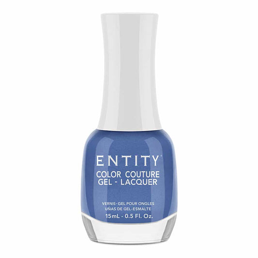White Smoke Entity Color Couture Lacquer 0.5 oz - Blue Bikini 1550