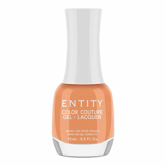 White Smoke Entity Color Couture Lacquer 0.5 oz - Apricot Beach Bag 1619