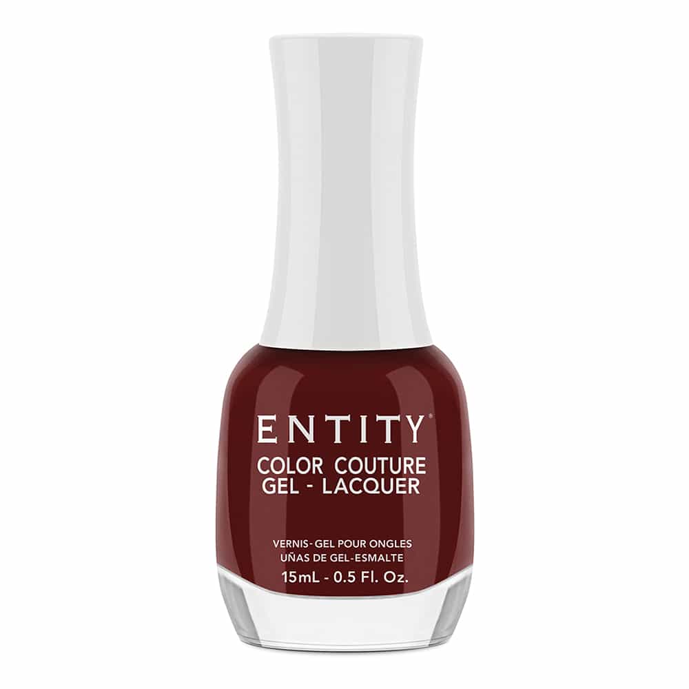 White Smoke Entity Color Couture Lacquer 0.5oz - Cabernet Ball Gown 1713