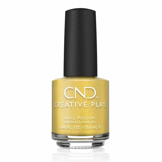 White Smoke CND Creative Play 0.46 fl.oz./13.6ml - Vivid Daisy 92375