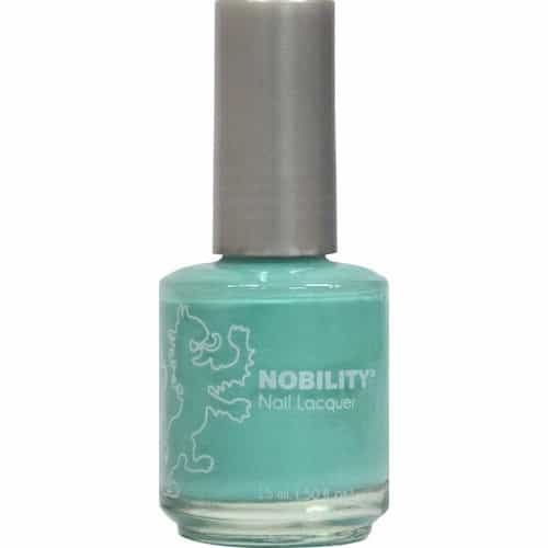 White Smoke Nobility Nail Lacquer 0.5 fl oz - Turquoise Sky