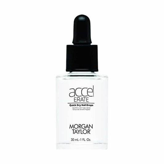 White Smoke Morgan Taylor AccelErate Quick Dry Nail Drop 1 oz 51015