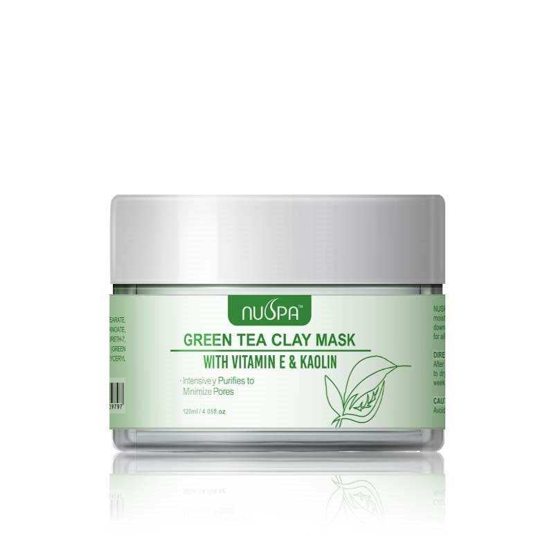 White Smoke NUSPA  Green Tea Clay Mask  120ml