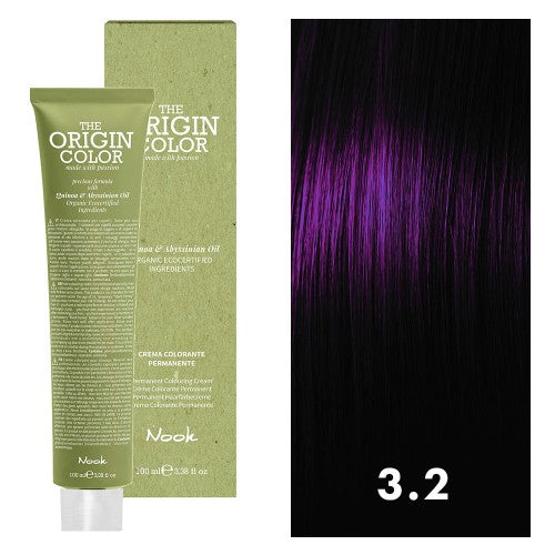 Black Nook The Origin Color 3.2 Dark Chestnut Violet 3oz