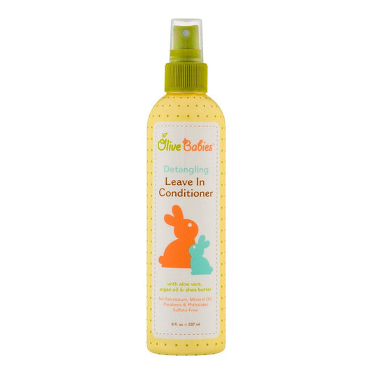 White Smoke OLIVE BABIES Detangling Leave In Conditioner (8oz)