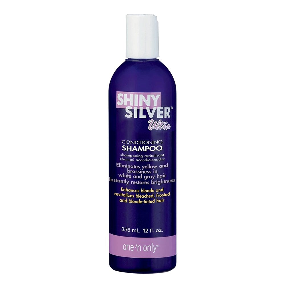 White Smoke ONE 'N ONLY Shiny Silver Conditioning Shampoo (12oz)