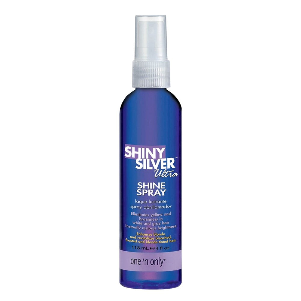 White Smoke ONE 'N ONLY Shiny Silver Shine Spray (4oz)