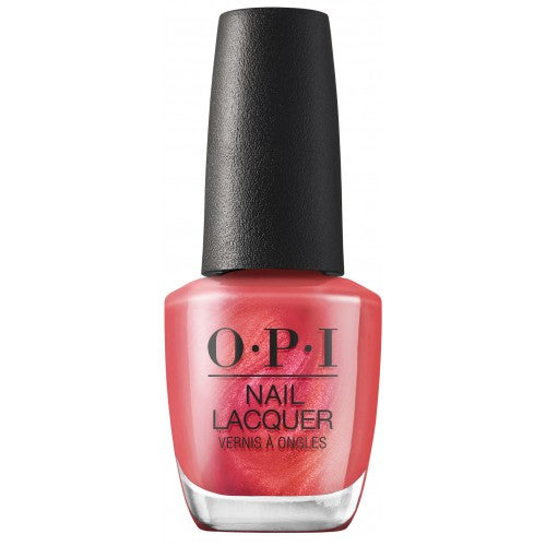White Smoke OPI Celebration Paint The Tinseltown Red 0.5oz
