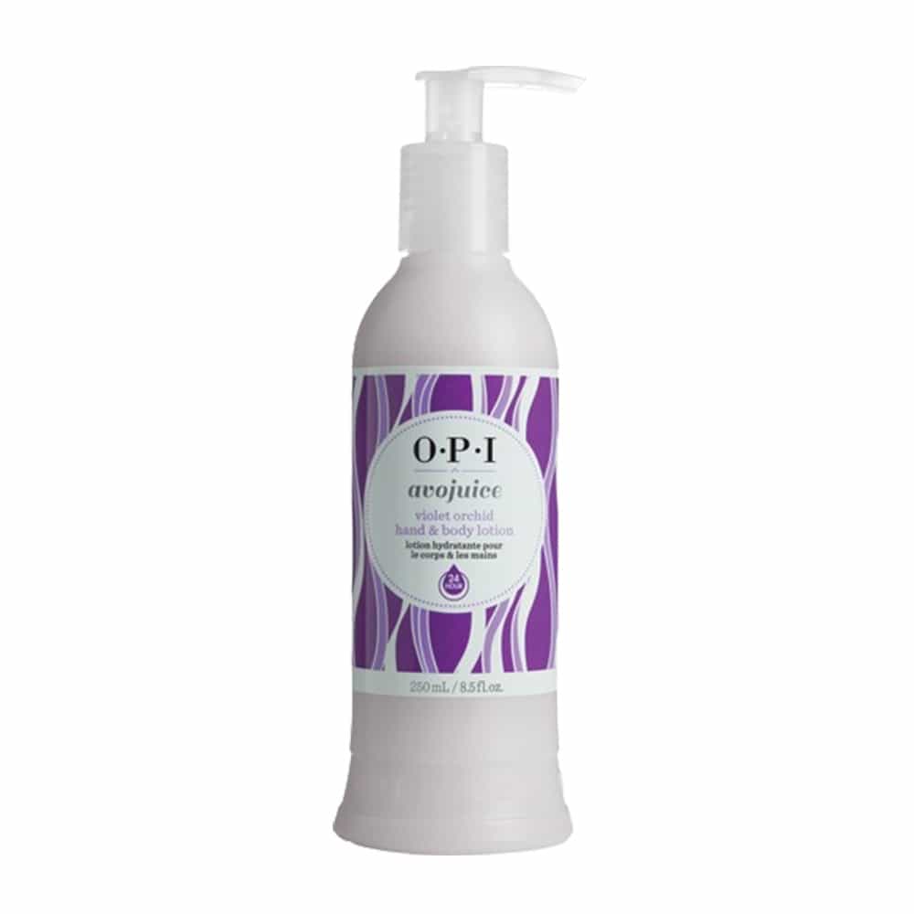 White Smoke OPI Avojuice Hand&Body Lotion 8.5 oz - Violet Orchid AV V08