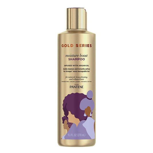 Rosy Brown PANTENE GOLD SERIES Moisture Boost Shampoo (9.1oz)